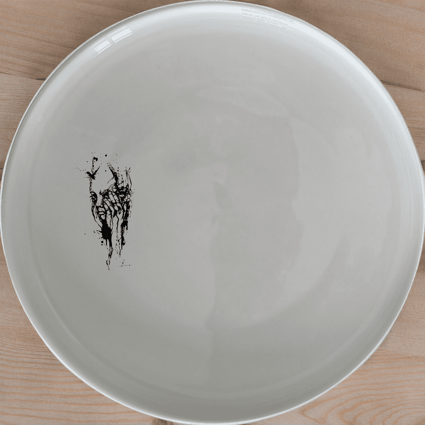 Doriana Abstract Side Plate Set of 4 - Range 1 adds modern flair to your dining table with unique abstract designs.