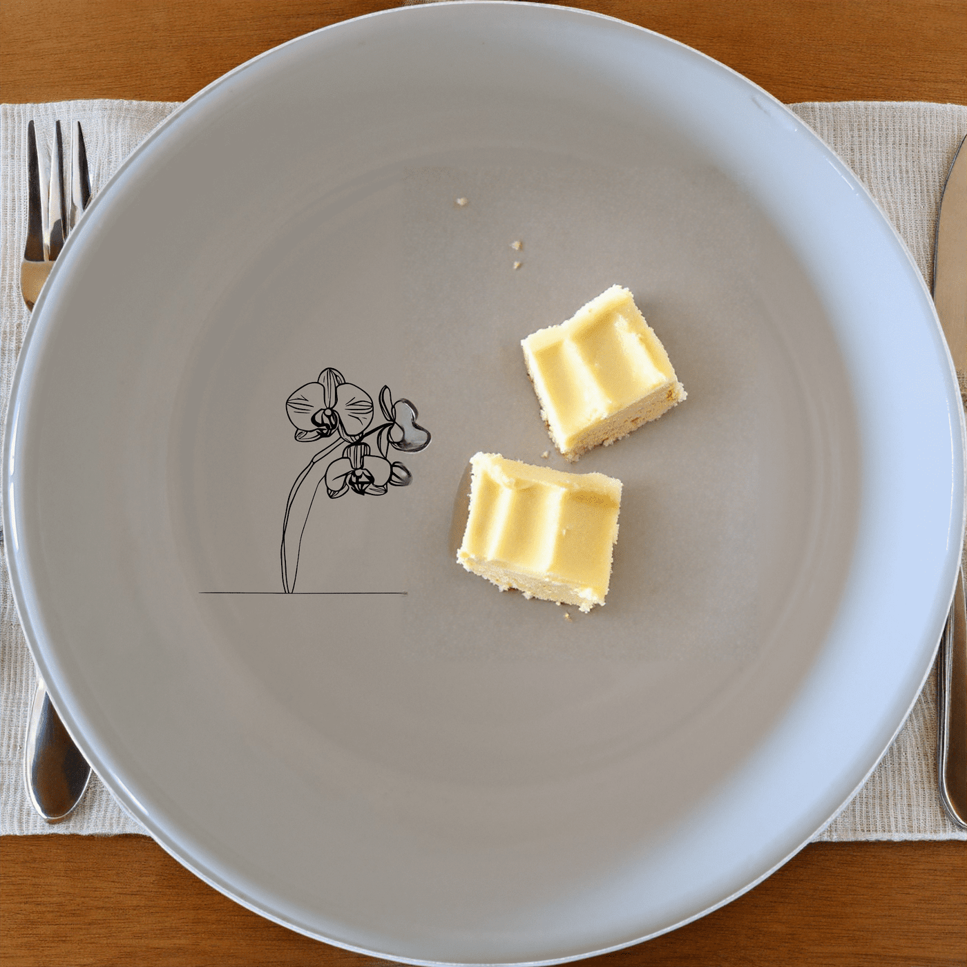 The Orchid Stems Bowl Set of 4 features delicate laser-etched designs, perfect for adding a touch of nature to your dining experience.