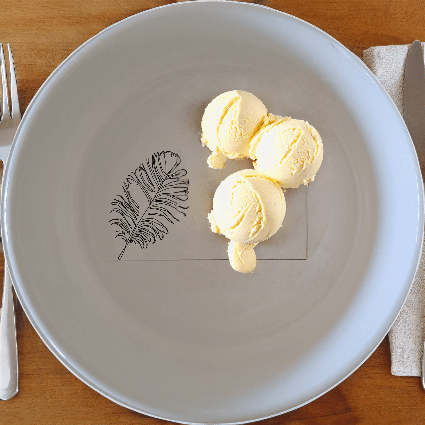 The Ostrich Feather Delicate Detailed Bowl Set of 4 features a subtle, elegant design perfect for any dining occasion.