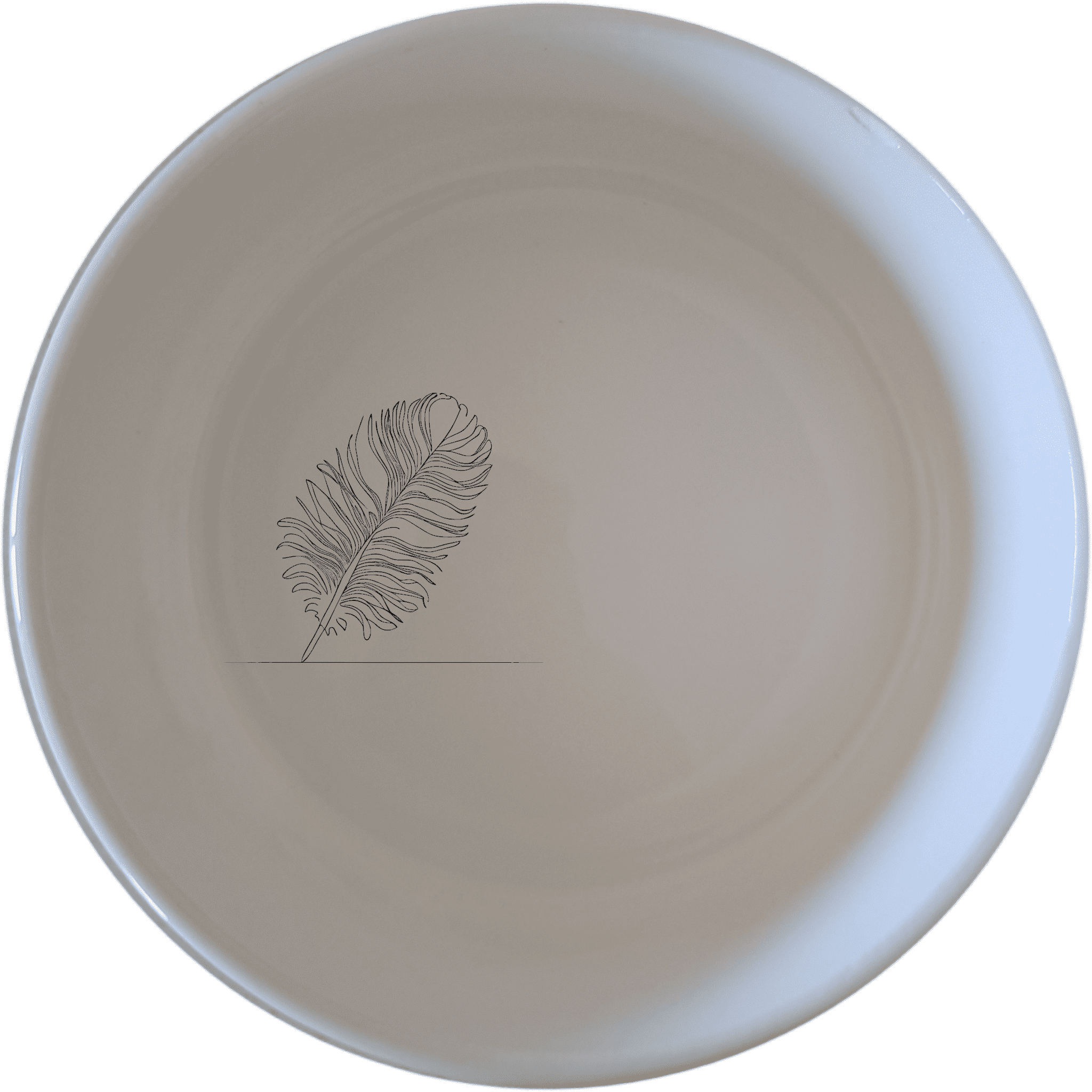 The Ostrich Feather Delicate Bowl Set of 4 adds a touch of sophistication to your dining experience with its intricate design and elegant presentation.