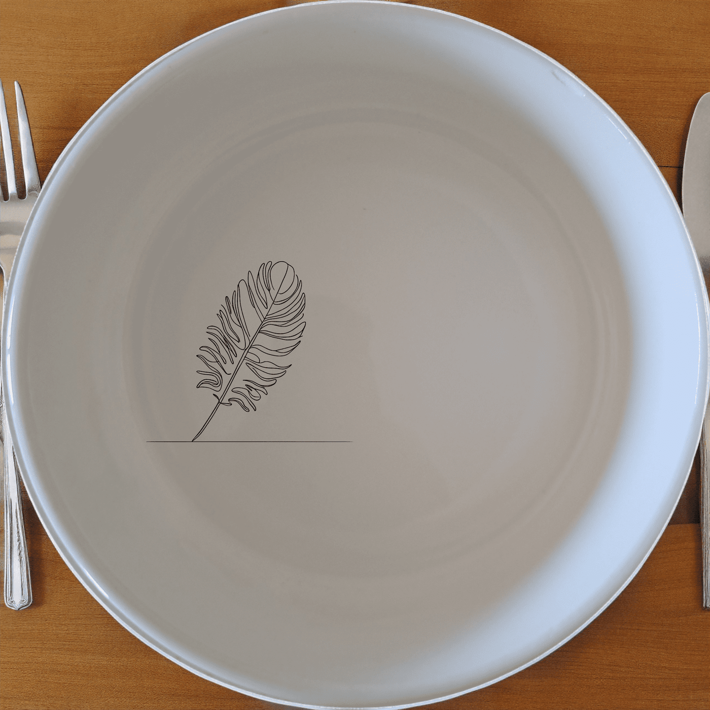 The Ostrich Feather Delicate Bowl Set of 4 features a subtle, elegant design perfect for any dining occasion.