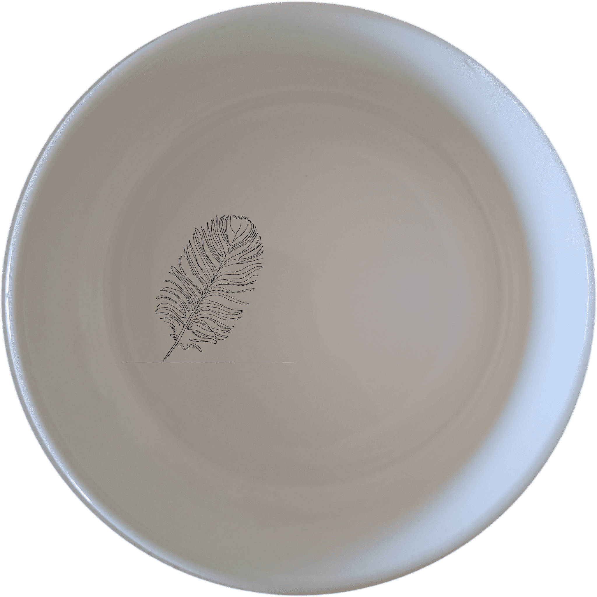 The Ostrich Feather Delicate Detailed Bowl Set of 4 features intricate feather designs, perfect for adding a touch of sophistication to your dining experience.