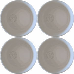 The Christian Easter Bowl Set of 4 features delicate laser-etched designs, perfect for special occasions and everyday use.