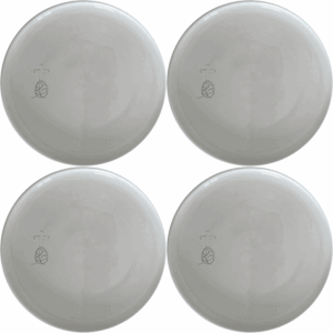 Christian Easter Dinner Plate Set of 4 features elegant designs perfect for your festive table setting.