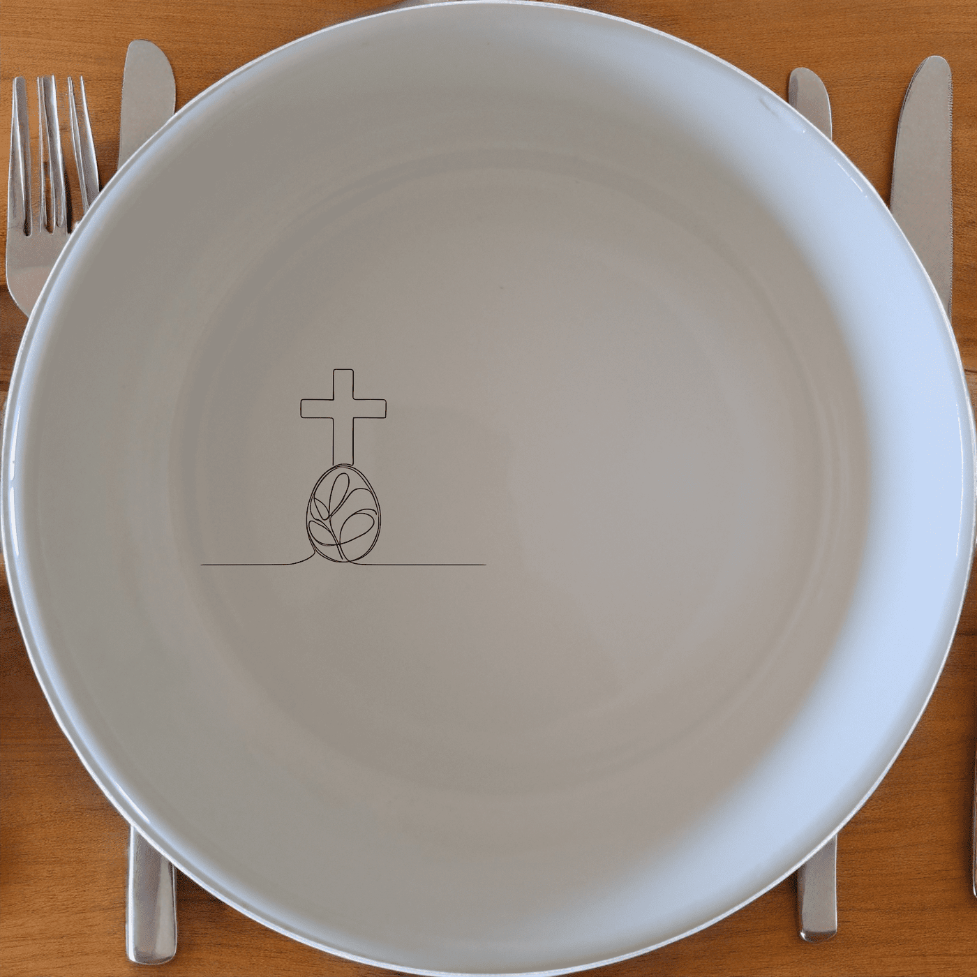 The Christian Easter Bowl Set of 4 features delicate laser-etched designs, perfect for commemorating the holy season with style and reverence.