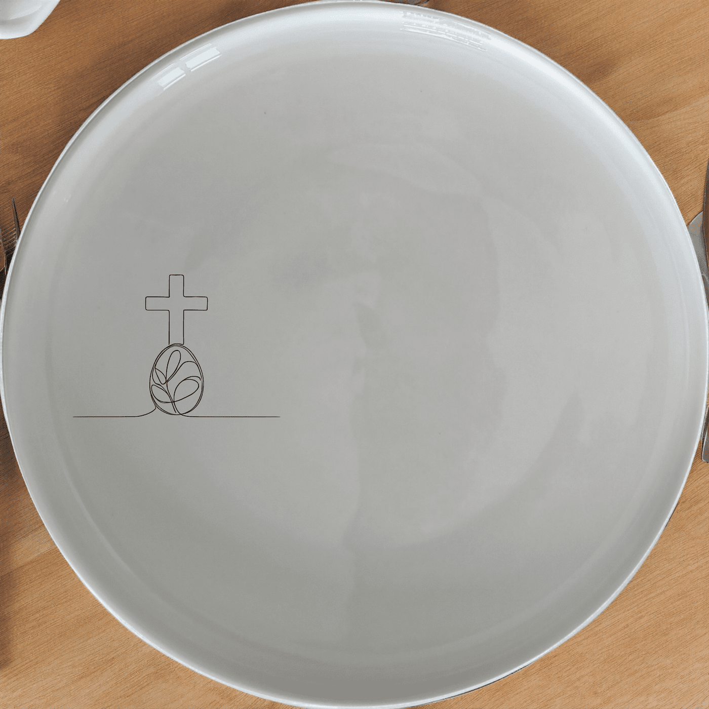 Discover the Christian Easter Side Plate Set of 4, featuring elegant designs perfect for your festive table settings.