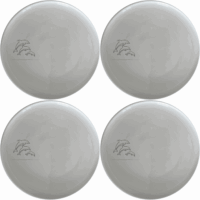Jumping Pod Dolphins Dinner Plate Set of 4 - Range 1 is a stylish and modern dinner plate set featuring an elegant dolphin design, perfect for any dining occasion.