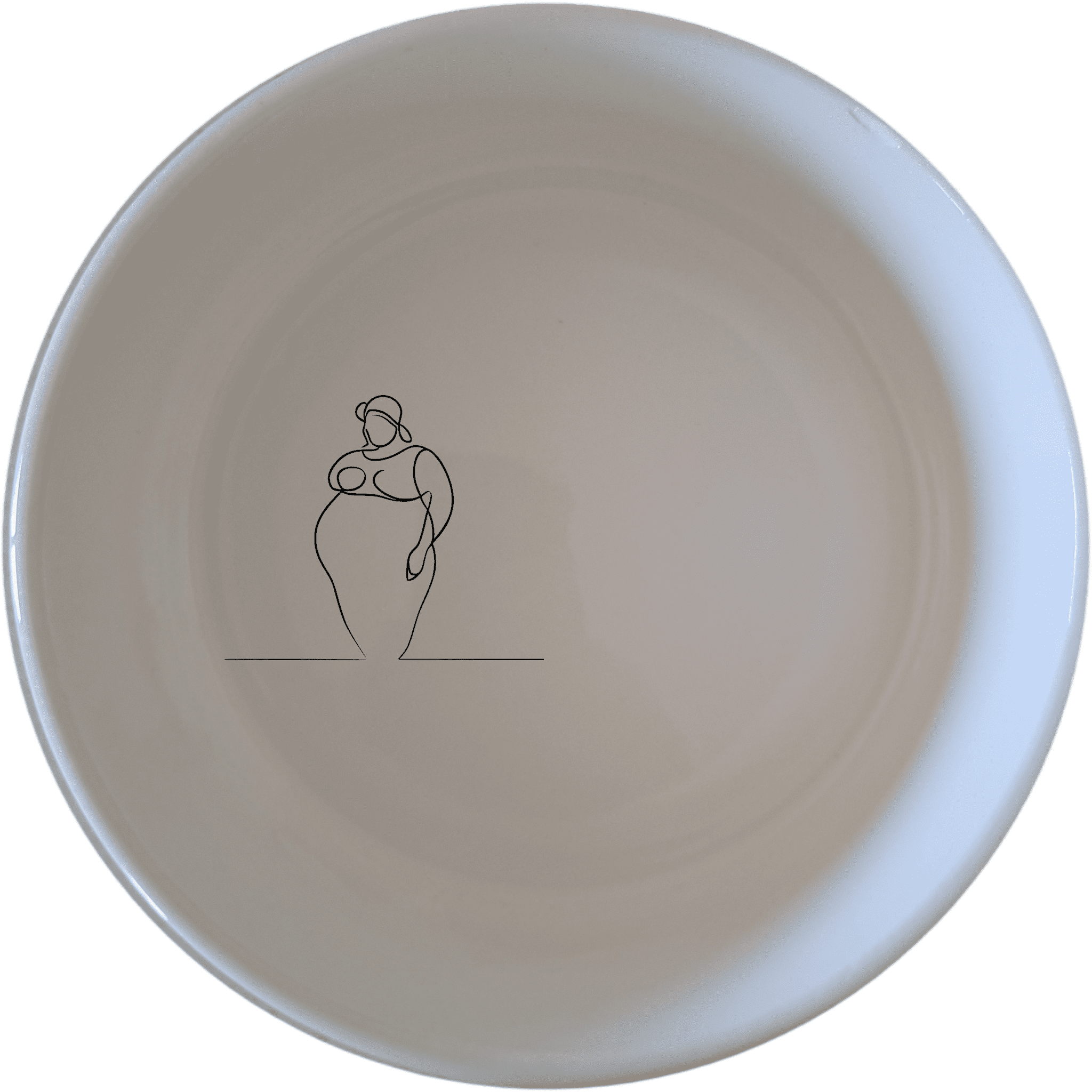 The Sillohette Fat Curvey Ladies Bowl Set of 4 - Range 1 offers a unique and stylish addition to your dining collection. Crafted from premium ceramic, these bowls feature an elegant abstract design that adds a touch of sophistication to any meal.