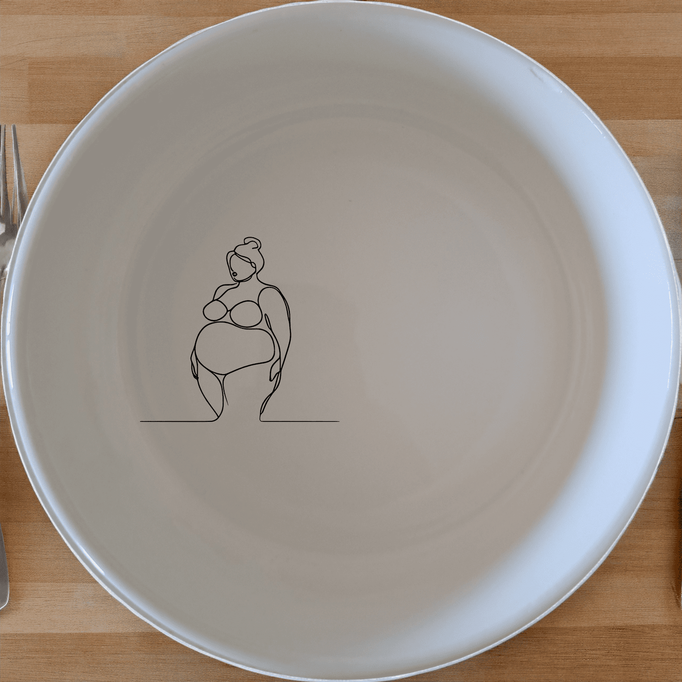 The Sillohette Fat Curvey Ladies Bowl Set of 4 - Range 3 combines modern design with timeless elegance, perfect for everyday use or special occasions.