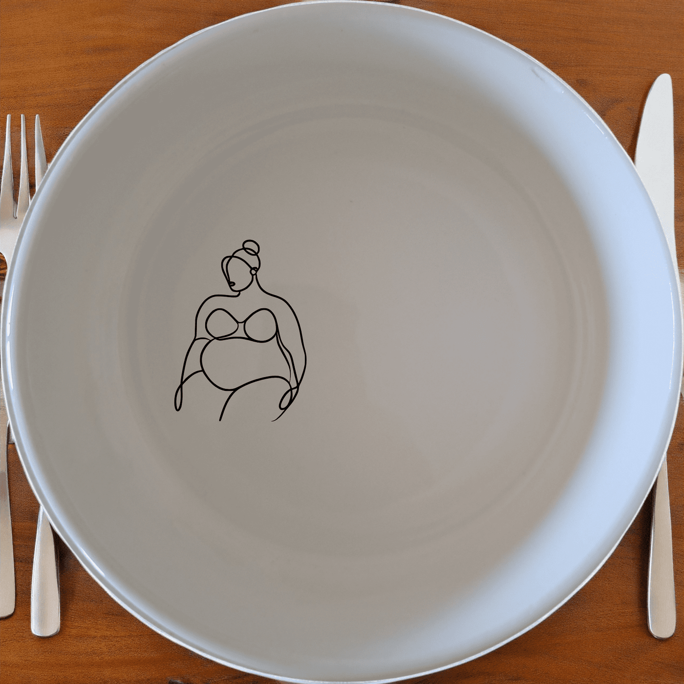 The Silloette Fat Curvey Ladies Bowl Set of 4 - Range 4 is a stylish and modern addition to any kitchen. These ceramic bowls feature a unique design that adds a touch of elegance to your dining experience.