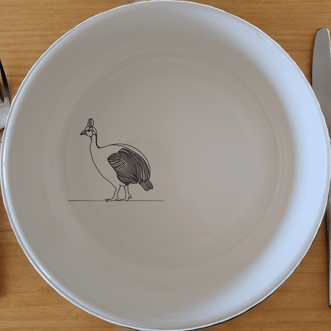 Discover the South African Helmeted Guineafowl Bowl Set of 4, a unique and stylish addition to your tableware collection.
