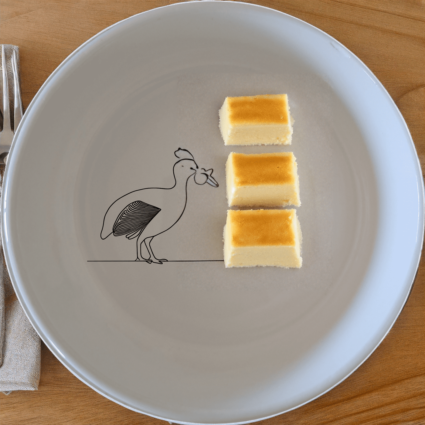 South African Helmeted Guineafowl Bowl Set of 4 brings artistic flair to your table with unique bird designs.