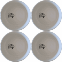 South African San Rock Art Bowl Set of 4 - Range 1 is a unique and culturally inspired dinnerware collection.