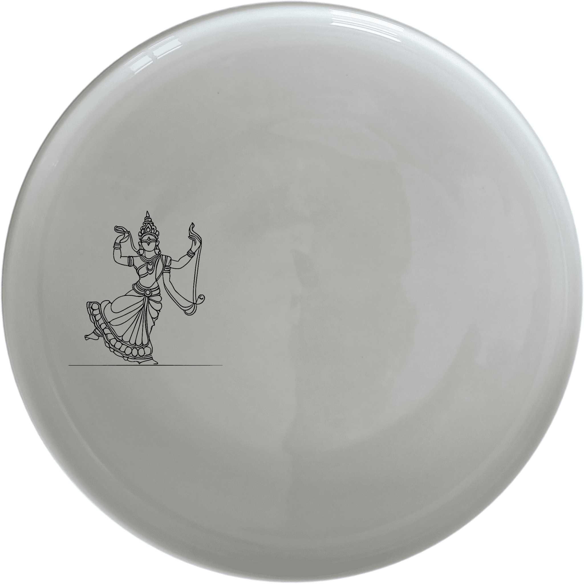 South Indian Cultural Imagery Dinner Plate Set of 4 brings traditional artistry to your dining table with intricate cultural designs.