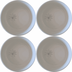 The Stromanthe Triostar Bowl Set of 4 features a unique design that adds a touch of elegance to your dining experience. Crafted from high-quality ceramic, these bowls are perfect for everyday use or special occasions.