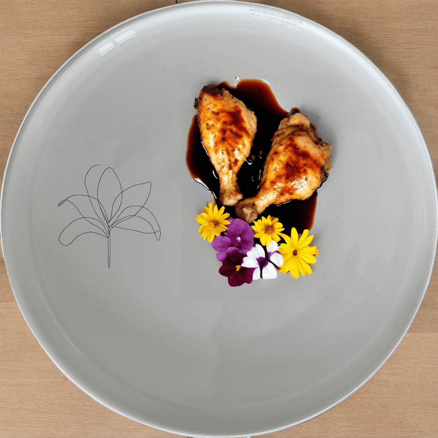 The Stromanthe Triostar Dinner Plate Set of 4 features a sleek, modern design perfect for any dining occasion. Crafted from durable ceramic, these plates are both stylish and functional, making them an ideal addition to your dinnerware collection.