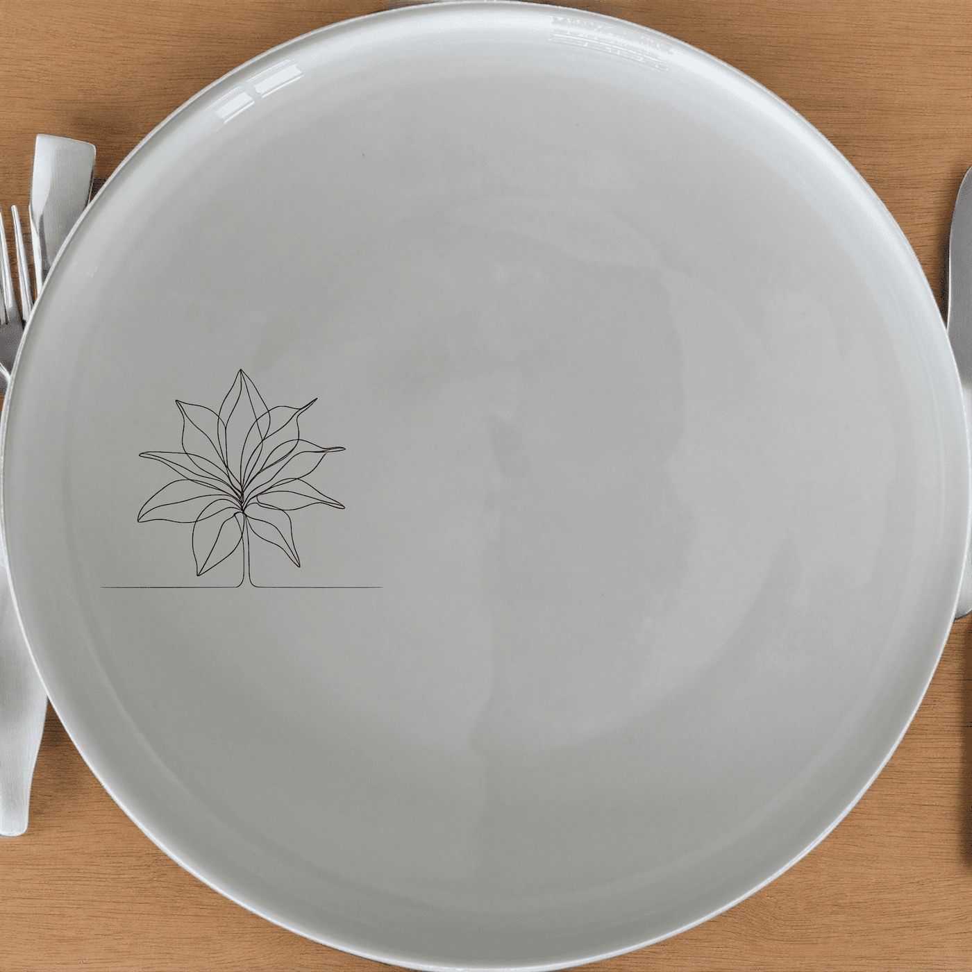The Stromanthe Triostar Dinner Plate Set of 4 features a sleek, modern design perfect for any dining table. Crafted from premium ceramic, these plates are both durable and stylish, ideal for everyday use or special occasions.