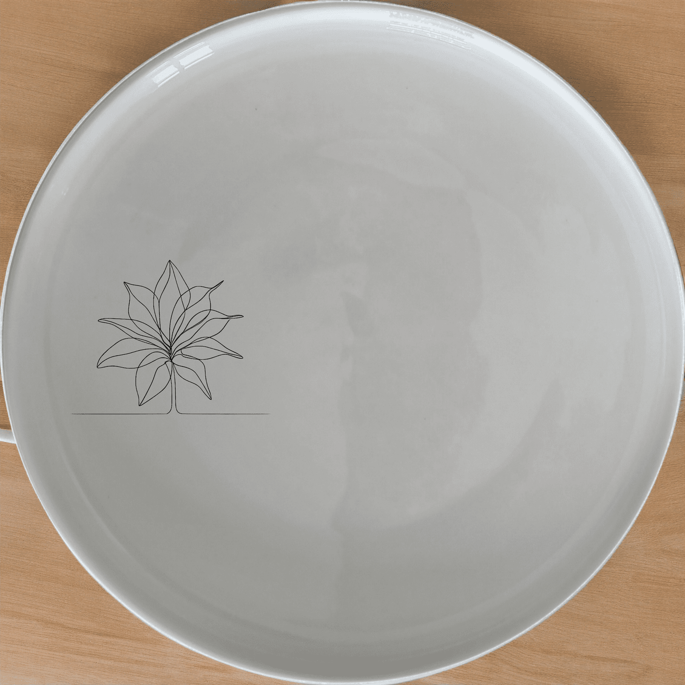 The Stromanthe Triostar Side Plate Set of 4 features a sleek, modern design perfect for any dining table. Crafted from durable ceramic, these plates are both microwave and dishwasher safe, making them ideal for everyday use.