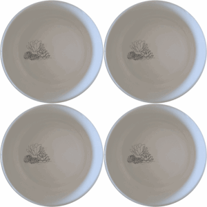 The Succulent Garden Bowl Set of 4 features delicate laser-etched designs that bring nature to your table. Crafted from premium ceramic, these bowls are both microwave and dishwasher safe, making them perfect for everyday use or special occasions.