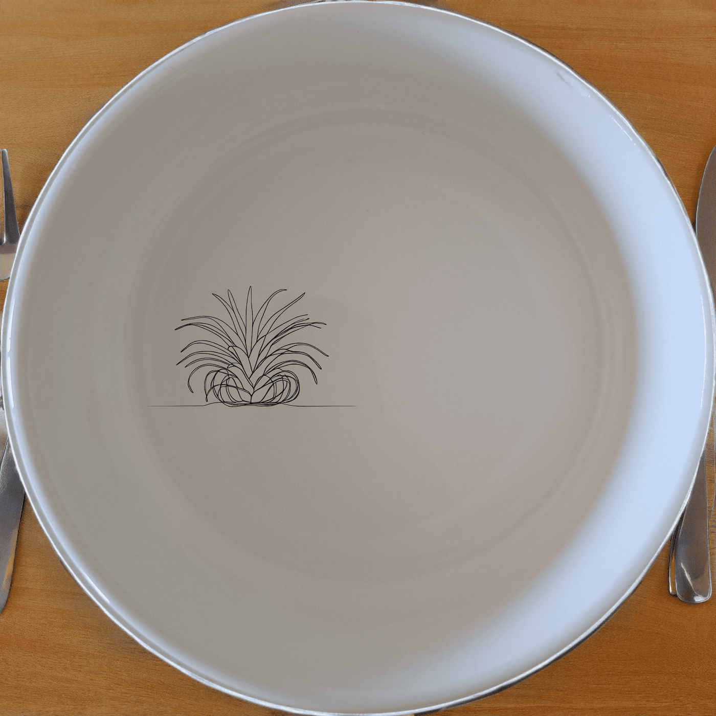 Discover the Tillandsia Air Plants Bowl Set of 4, a stylish and versatile addition to your kitchen. These ceramic bowls feature a subtle air plant design, perfect for serving snacks or salads.