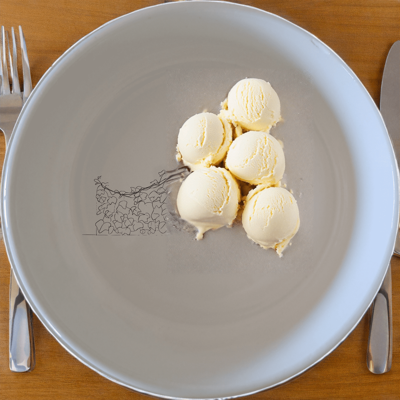 The Verdant Green Ivy Climbing Wall Bowl Set of 4 adds a touch of nature to your dining table with its elegant design and vibrant green ivy pattern.
