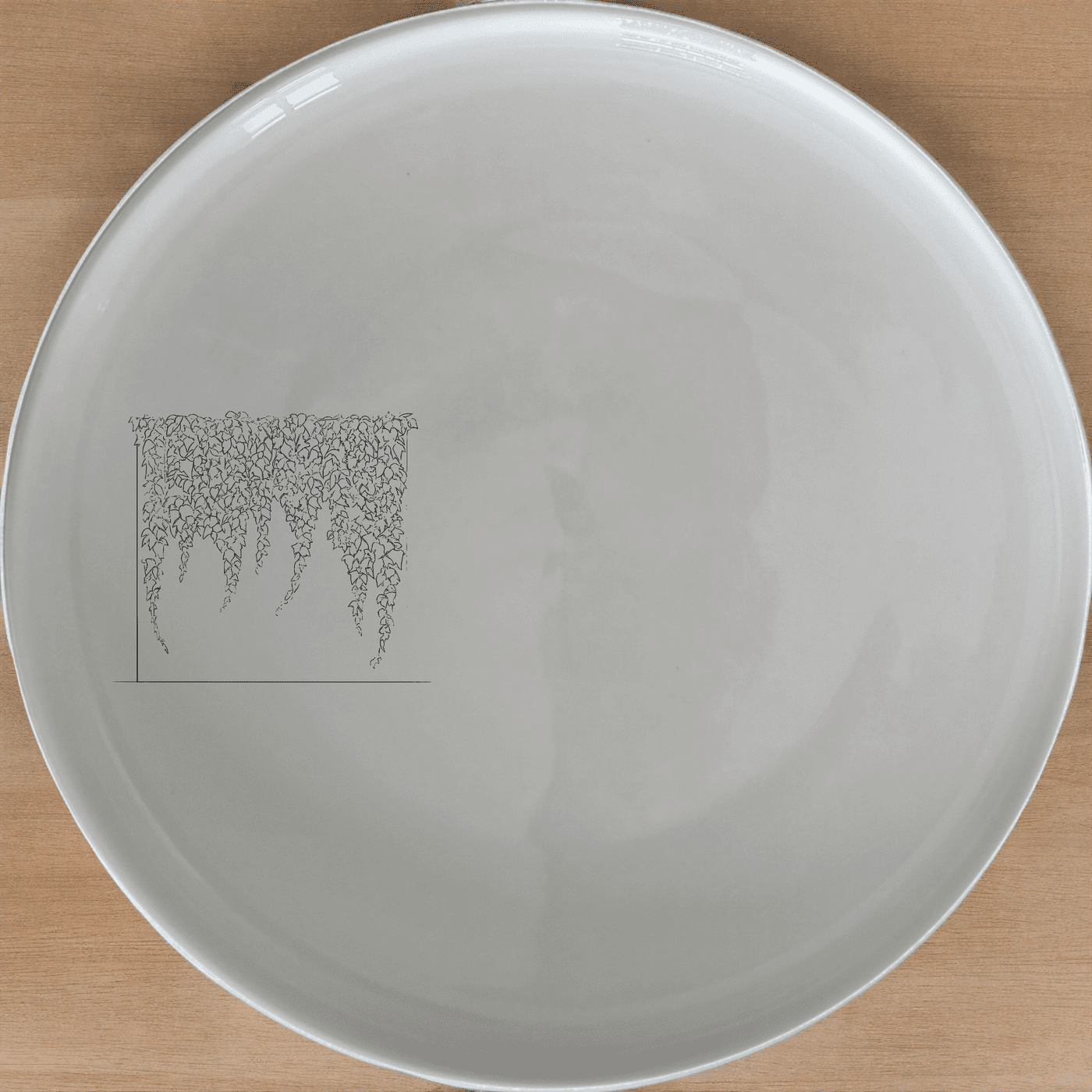 The Verdant Green Ivy Climbing Wall Dinner Plate Set of 4 features a unique design that brings nature to your dining table. Crafted from premium ceramic, these plates are perfect for any meal and are dishwasher and microwave safe.