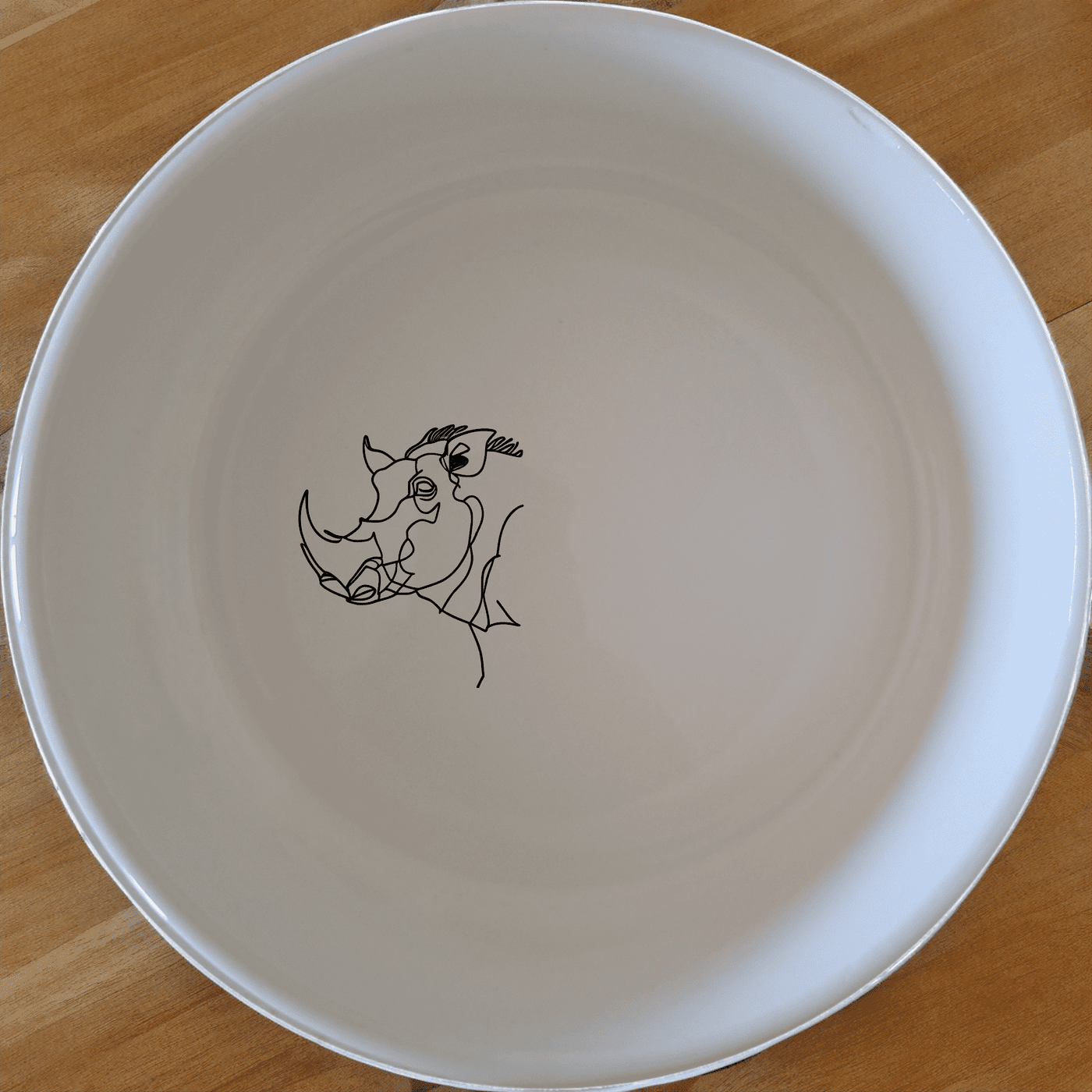 The Warthog Bowl Set of 4 features a unique design that adds a touch of whimsy to your dining experience.