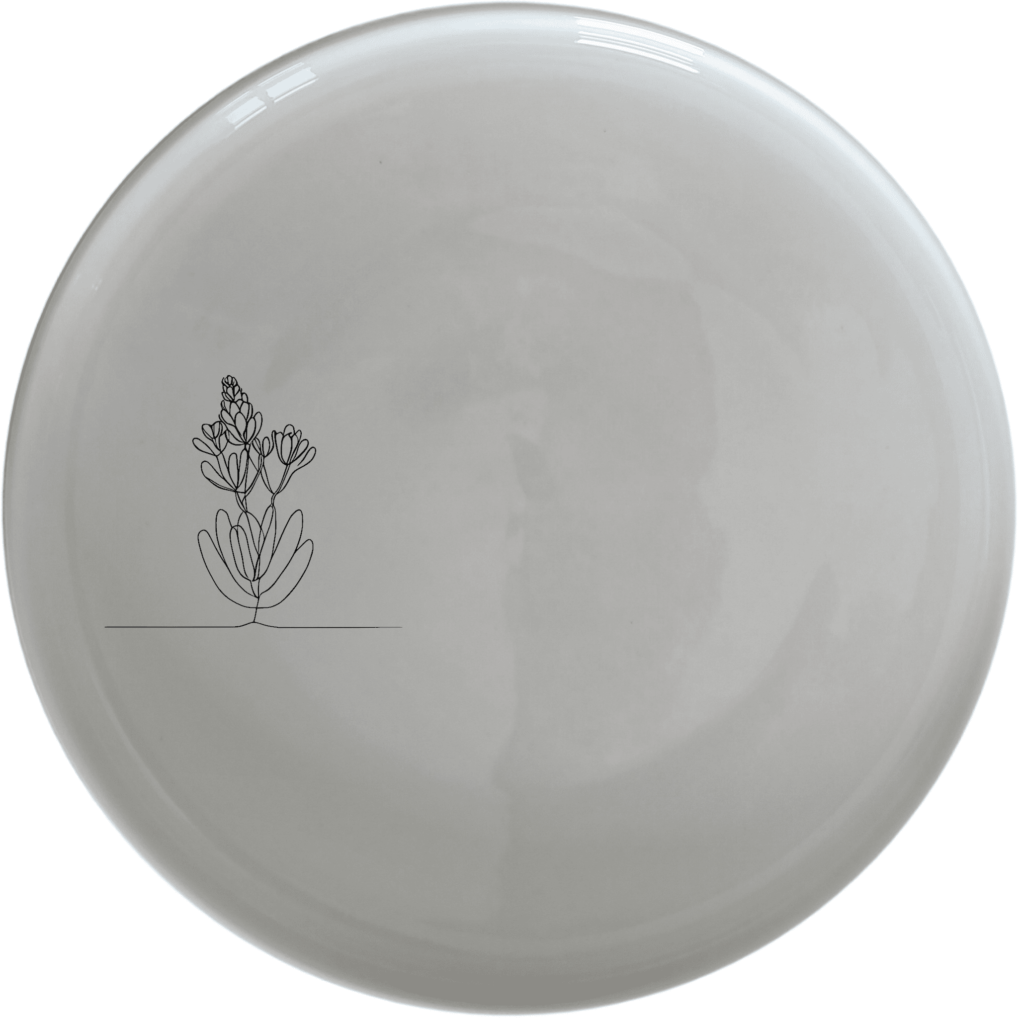 The Western Cape Fynbos Dinner Plate Set of 4 features a minimalist design inspired by the unique flora of the region, perfect for any dining table.