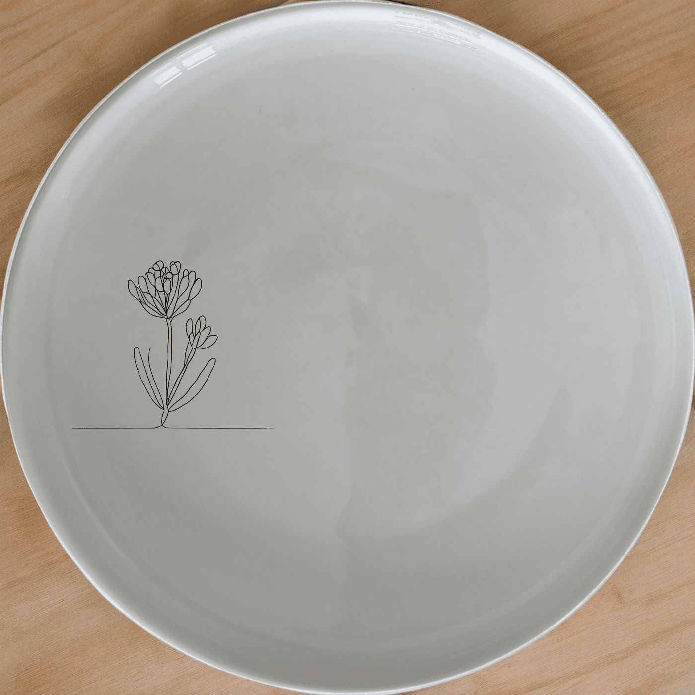 The Western Cape Fynbos Dinner Plate Set of 4 features delicate botanical designs, perfect for elevating everyday meals with a touch of nature.