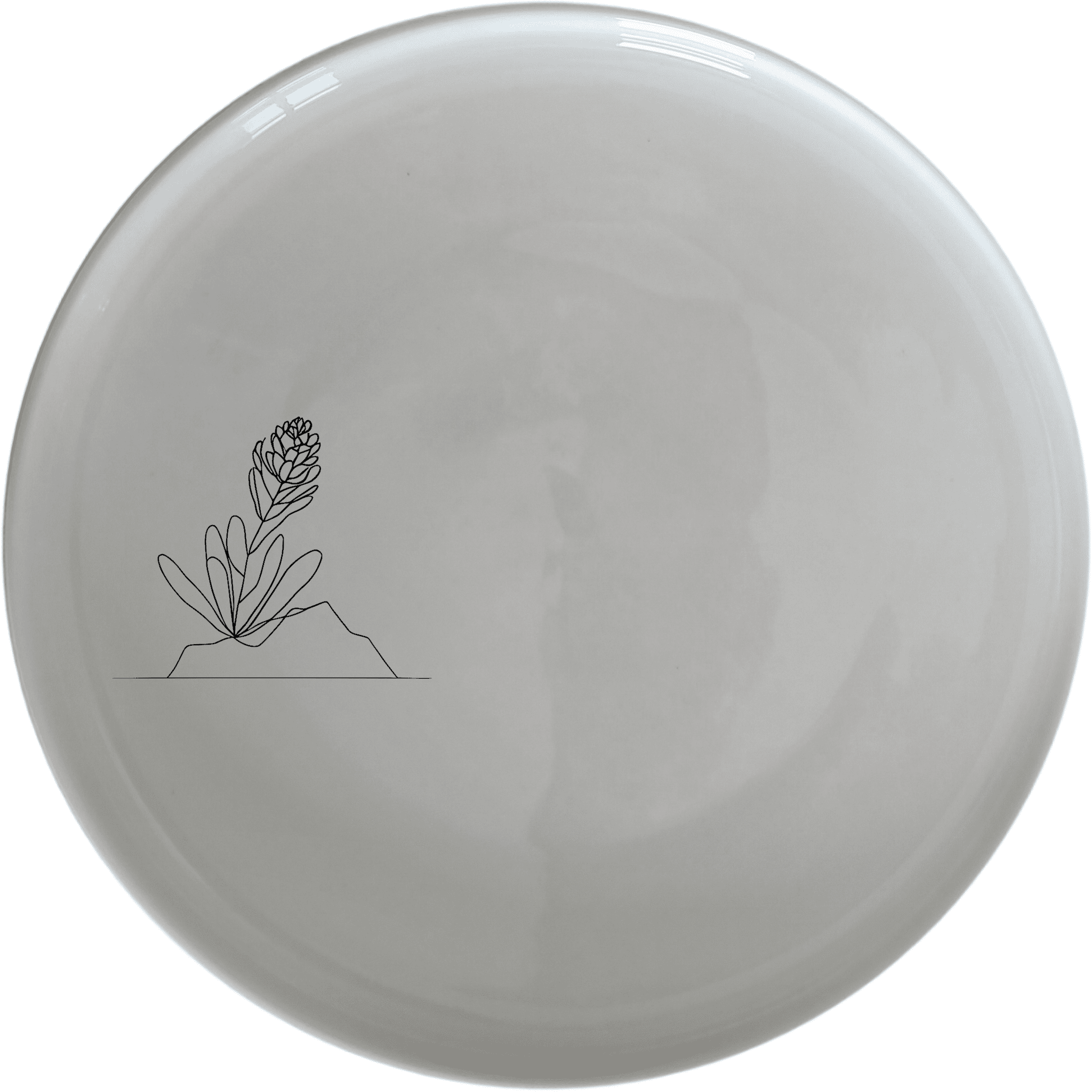 The Western Cape Fynbos Side Plate Set of 4 features delicate botanical illustrations, perfect for adding a touch of nature to your dining experience.