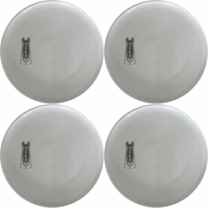 The Zulu Beadwork Traditional Pattern Design Dinner Plate Set of 4 adds a touch of cultural elegance to your dining table.