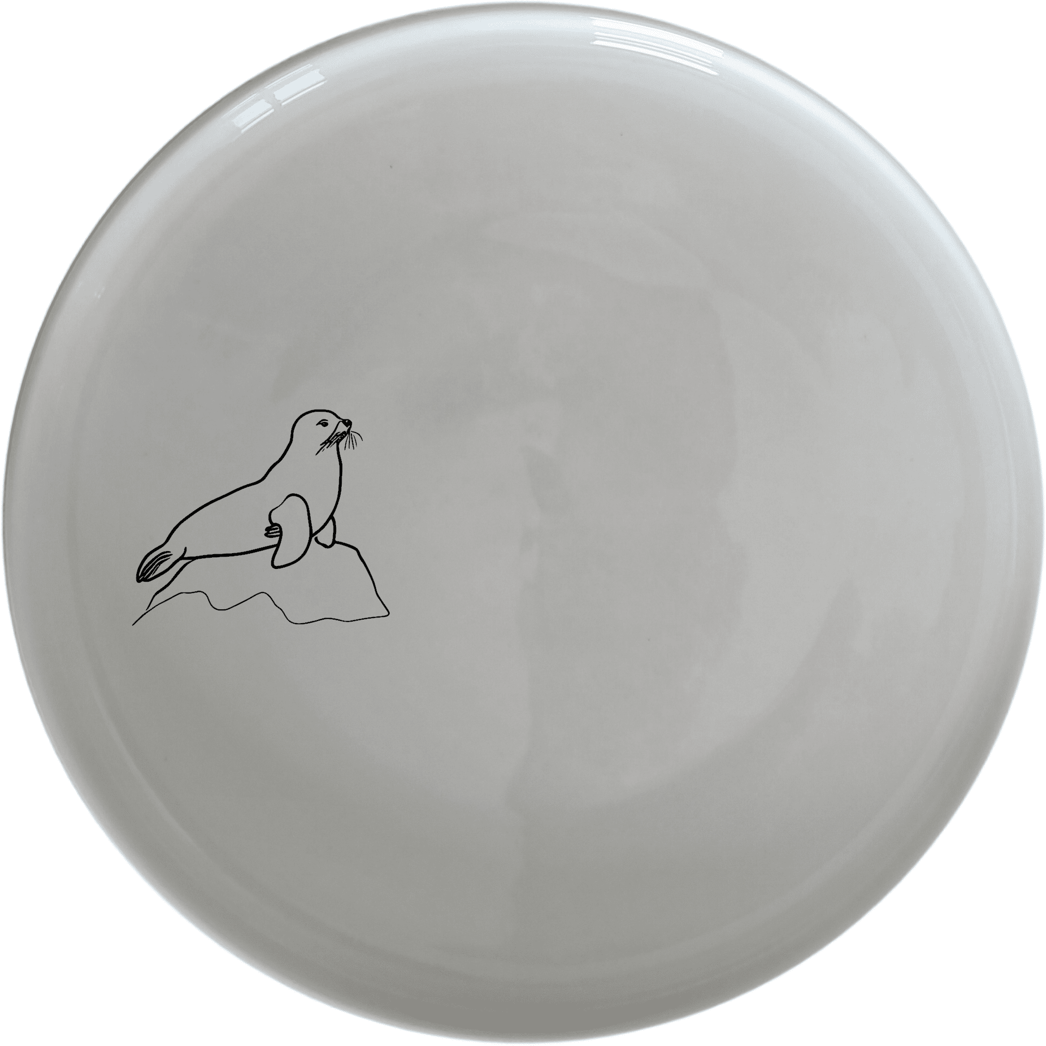 Harbor Seal Rock Dinner Plate Set of 4 - Range 2 is a stylish and elegant dinner plate set featuring a charming harbor seal design, perfect for adding a touch of nature to your dining experience.