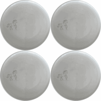 Year of Fire Horse Dinner Plate Set of 4 - Range 4 is a stunning set of four dinner plates featuring an elegant horse design, perfect for any dining occasion.