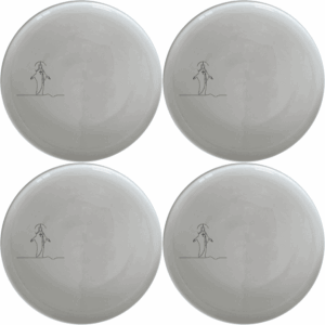 Discover the Christian Imagery Side Plate Set of 4, a perfect blend of faith and functionality for your dining table.