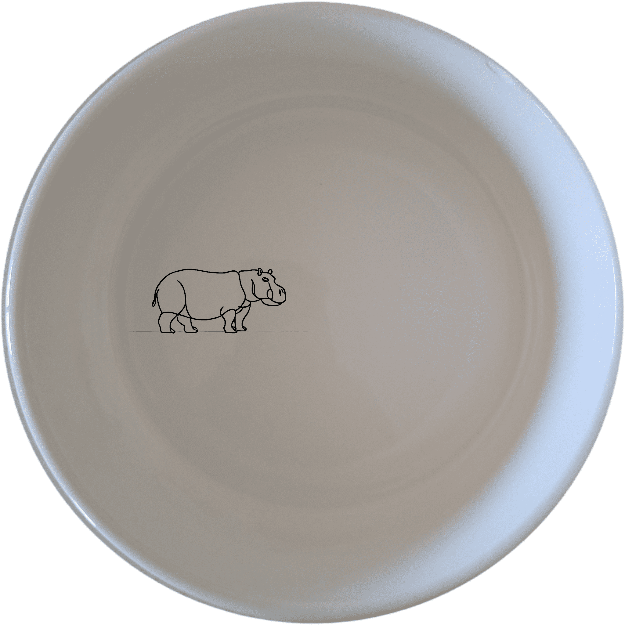The Curvey Silhouette Hippo Bowl Set of 4 - Range 1 features elegant, minimalist designs perfect for any dining occasion.
