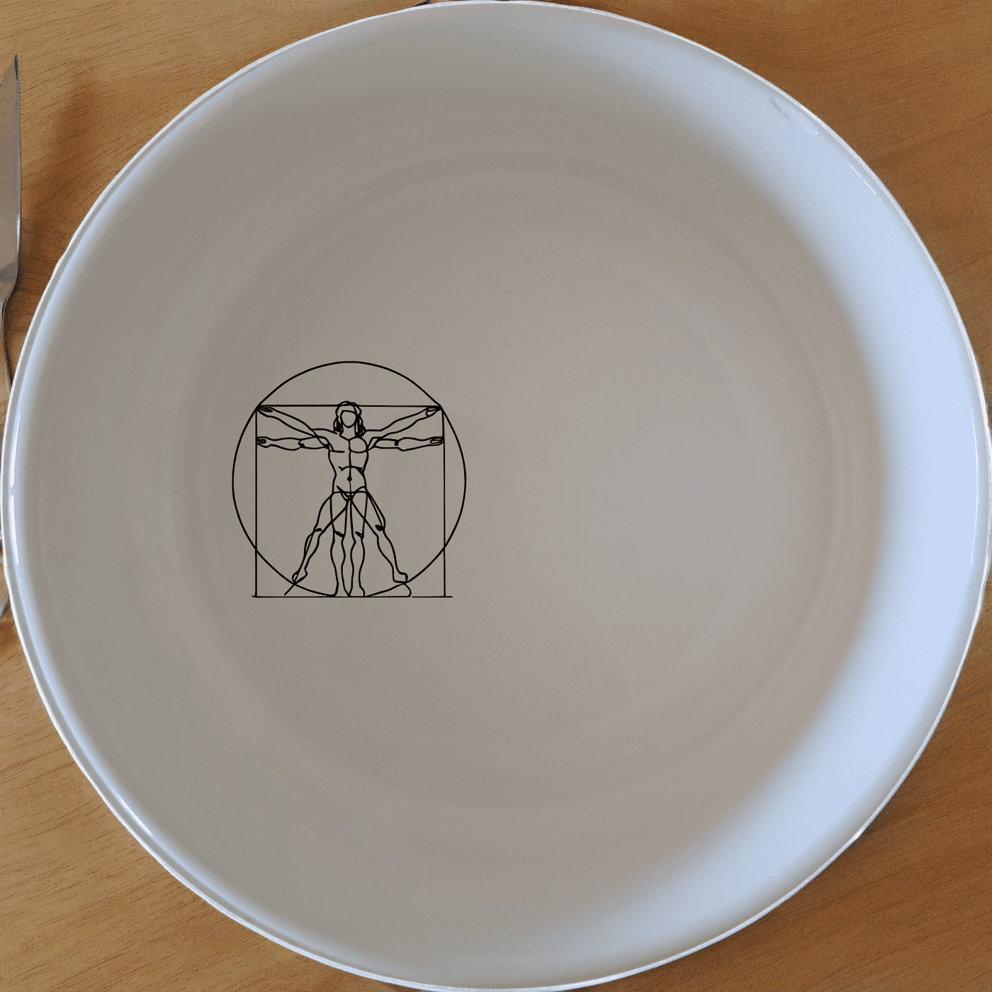 Vitruvian Man Bowl Set of 4 - Range 2 is a stylish and versatile addition to your kitchen, perfect for everyday use or special occasions.