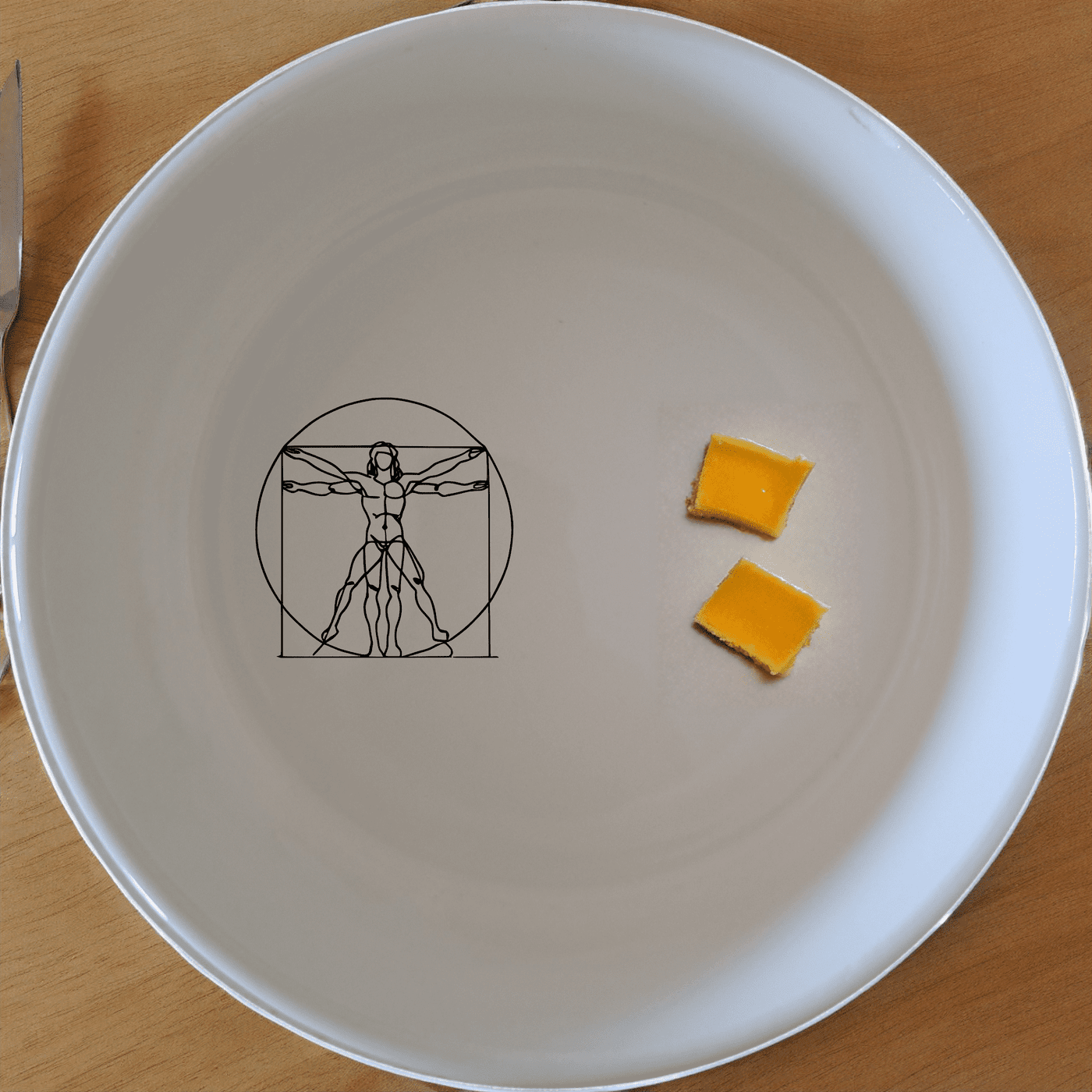 Vitruvian Man Bowl Set of 4 - Range 2 is a stylish and versatile addition to your kitchen, perfect for everyday use or special occasions.