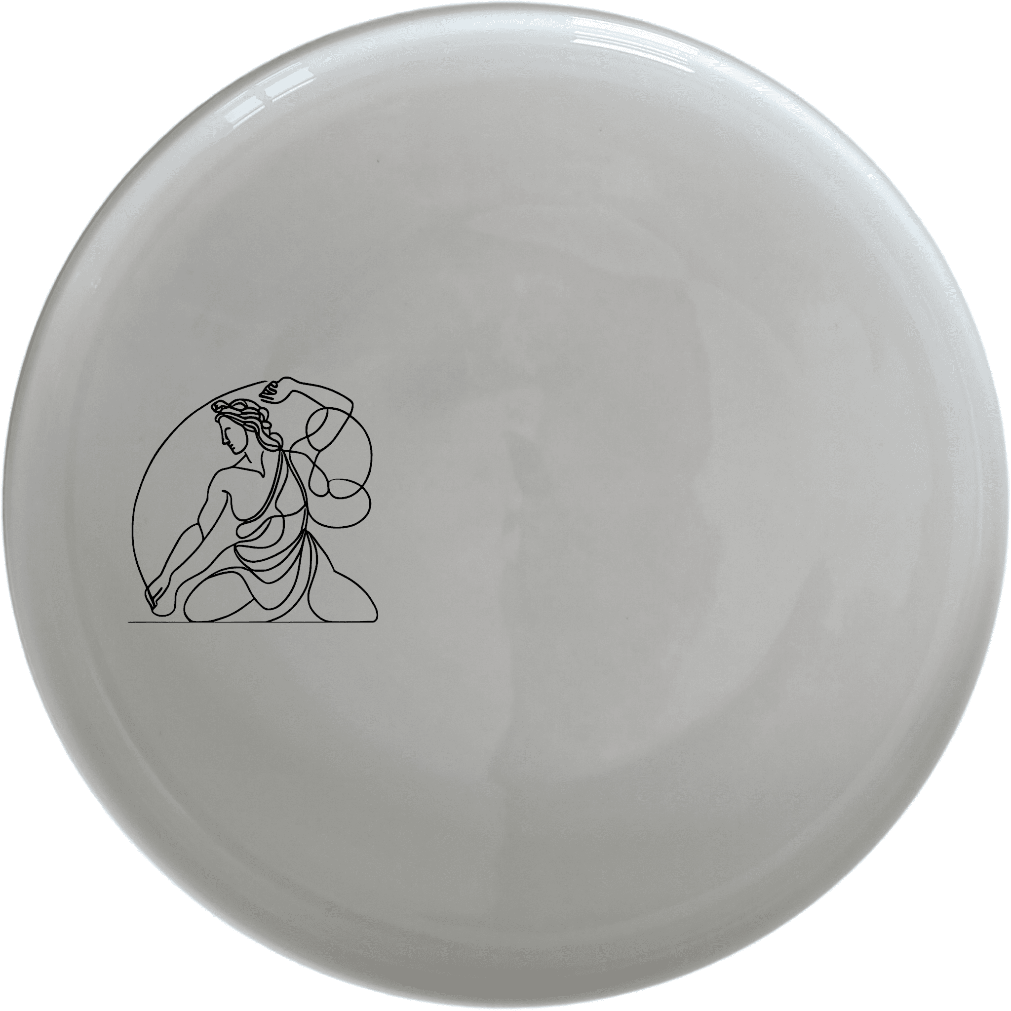 The Greek Mythology Imagery Dinner Plate Set of 4 brings ancient artistry to your dining table with timeless elegance.