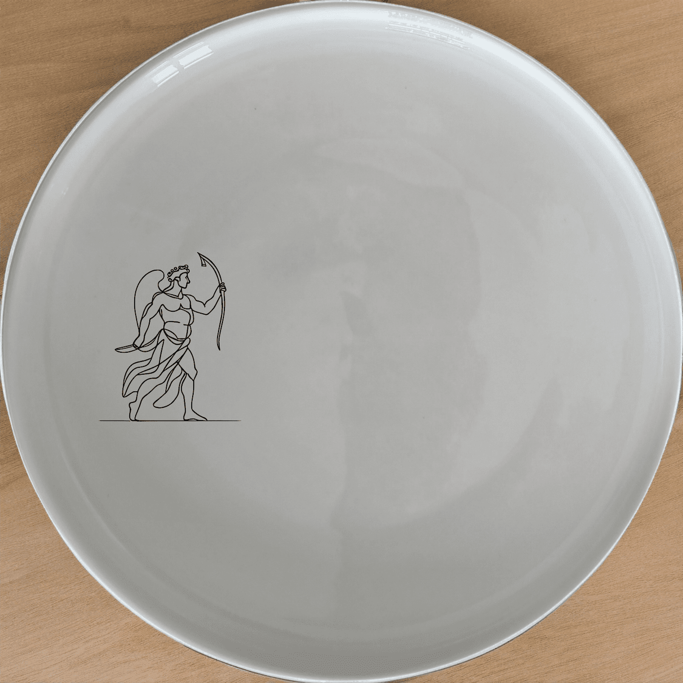 The Mythology Apollo Dinner Plate Set of 4 features a timeless design inspired by ancient Greek mythology, perfect for elevating any dining experience.