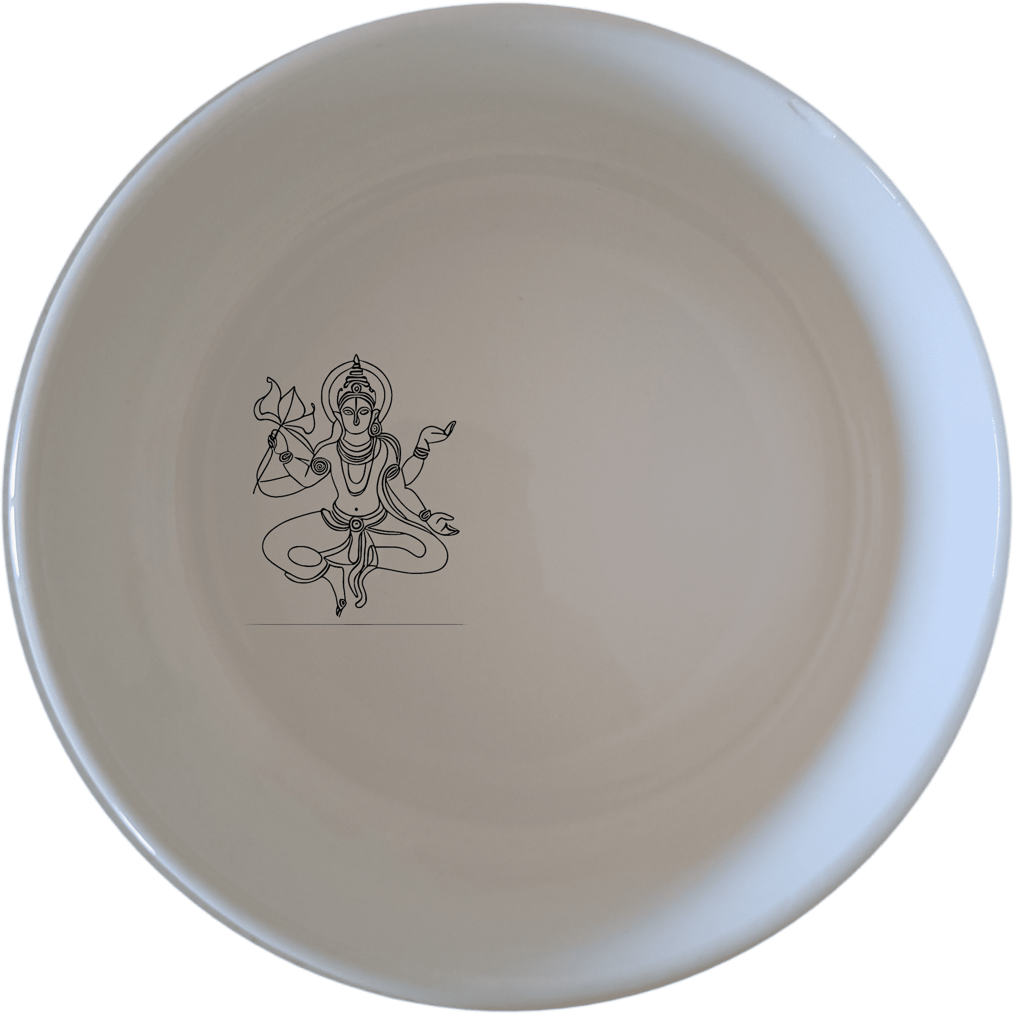The Hindu Imagery Panda Bowl Set of 4 adds spiritual elegance to your dining experience with intricate artwork.