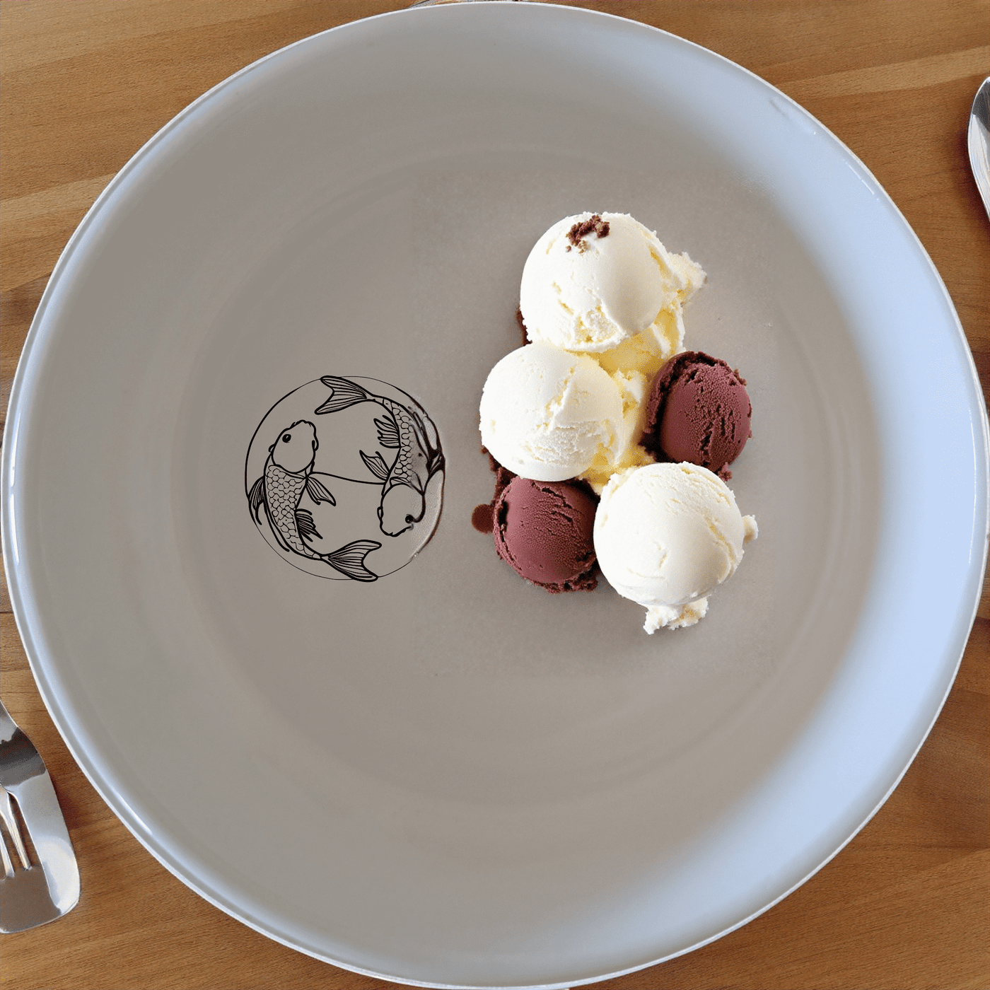 The Yingyang Koi Fish Bowl Set of 4 features a harmonious design inspired by ancient symbolism, perfect for adding a touch of serenity to your dining experience.