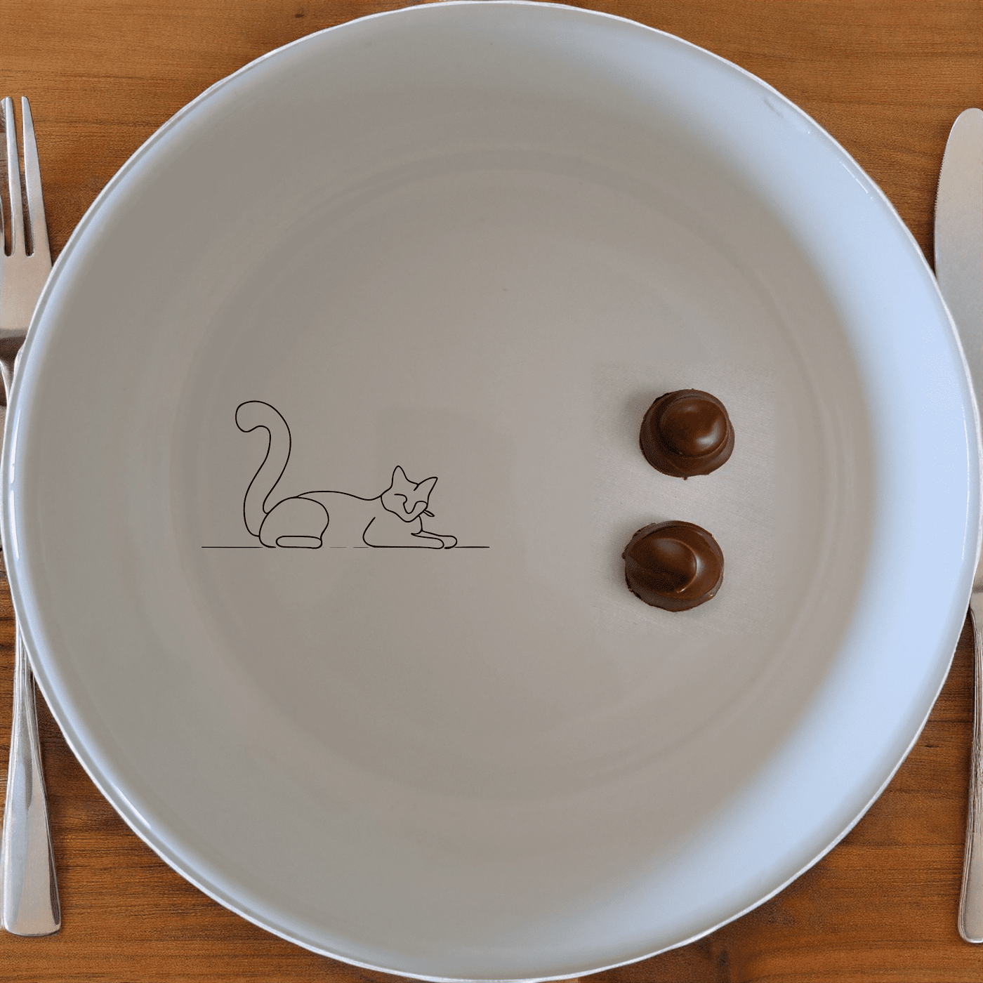 Lazy Stretching Cat Bowl Set of 4 - Range 1 is a charming and functional addition to your kitchen, perfect for daily use.