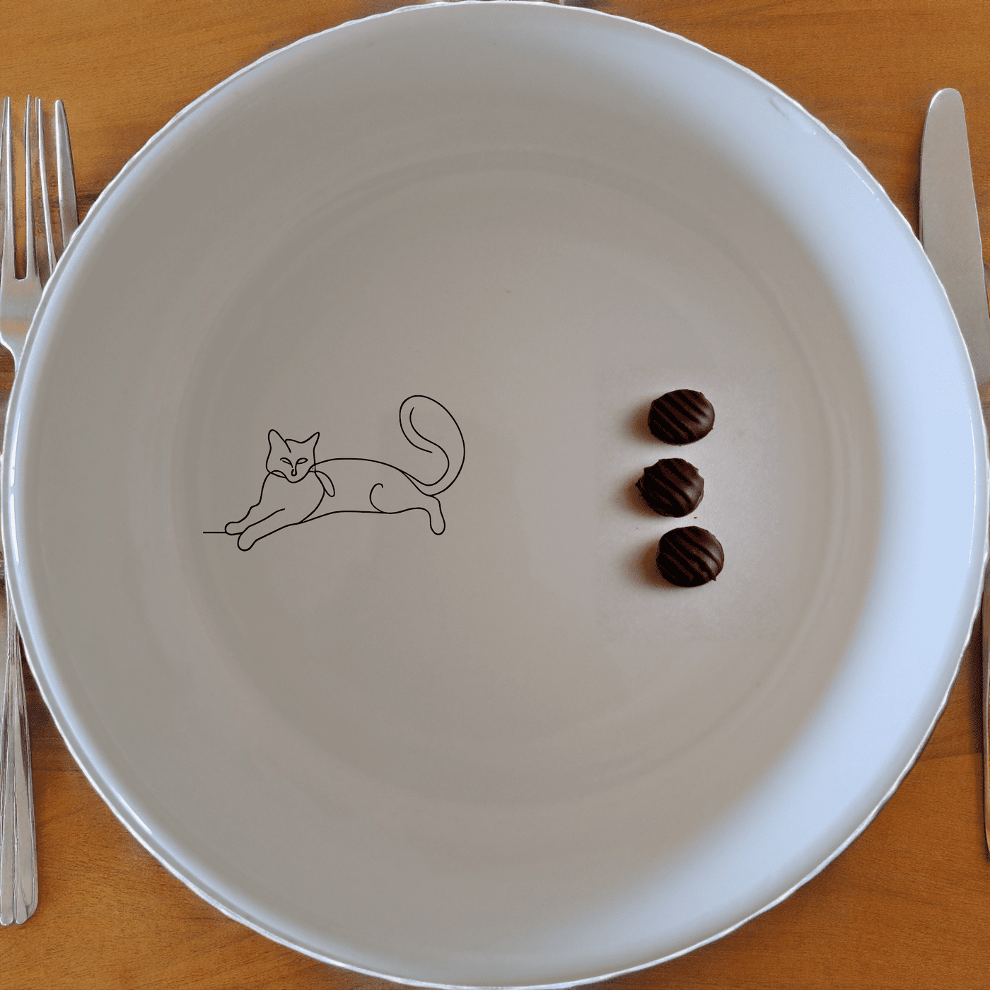 Lazy Stretching Cat Bowl Set of 4 - Range 4 is a charming and practical addition to any kitchen, perfect for pet lovers.