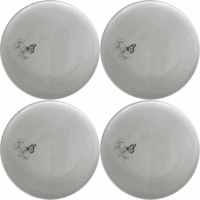 Monarch Butterfly Dinner Plate Set of 4 - Range 3 is a beautiful and elegant dinner plate set featuring a monarch butterfly design.