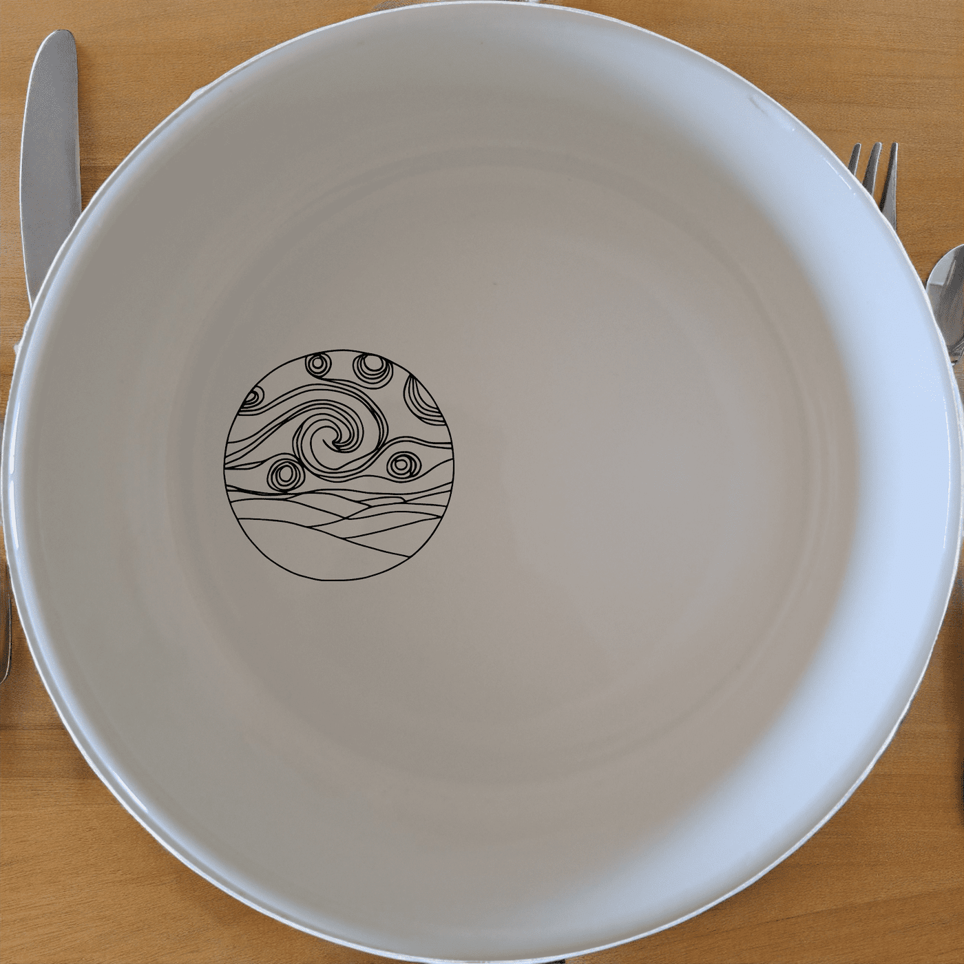 Starry Night Bowl Set of 4 - Range 4 is a beautifully designed set of four ceramic bowls perfect for any dining occasion.