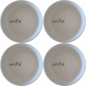 Discover the African Buffalo Silhouette Bowl Set of 4, a unique and stylish addition to your kitchen. These bowls feature a striking silhouette design that adds a touch of nature-inspired elegance to any meal.