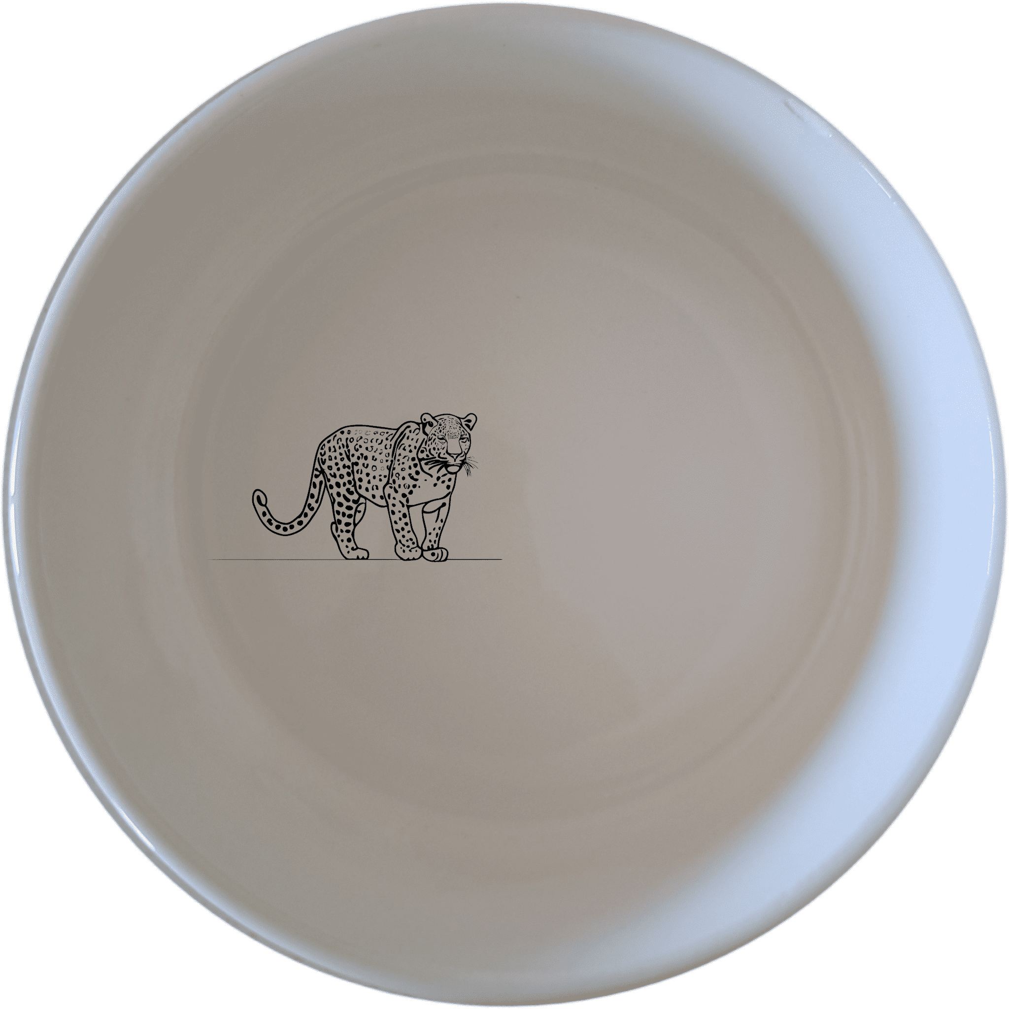 The Silhouette Big Five African Leopard Bowl Set of 4 features elegant designs perfect for any dining occasion.