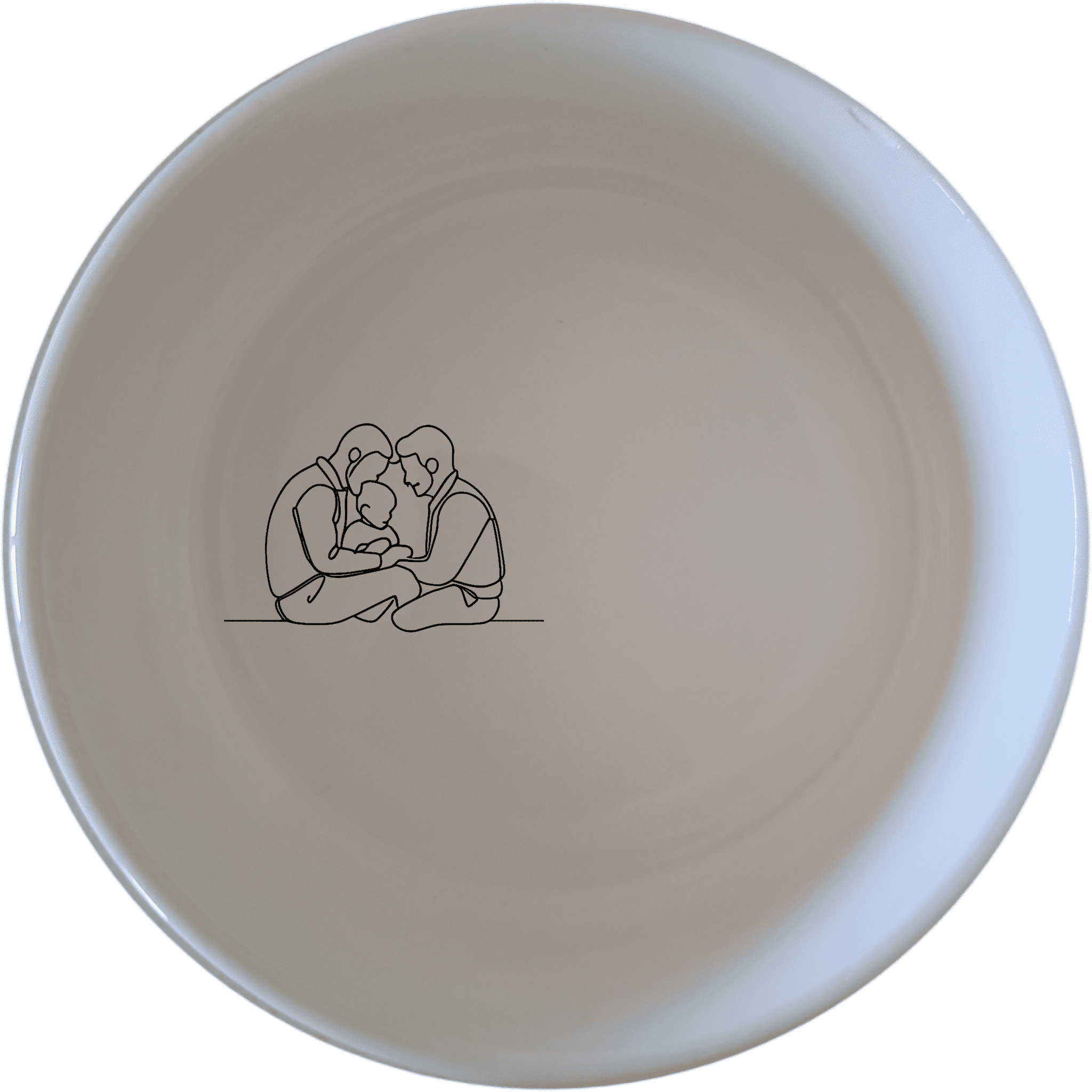 The Gay Dads Child Bowl Set of 4 - Range 4 is a beautifully designed set of ceramic bowls perfect for everyday use or special occasions.