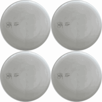 Smokey Glaring Womens Eyes Side Plate Set of 4 - Range 3 is a captivating and artistic addition to any dining table, perfect for those who appreciate unique and expressive designs.
