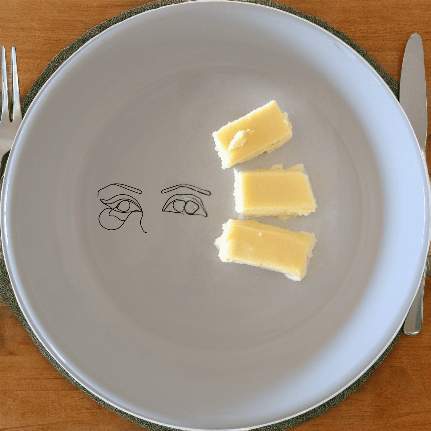 Smokey Glaring Womens Eyes Bowl Set of 4 - Range 3 is a unique and stylish addition to any kitchen, perfect for those who appreciate artistic and functional dinnerware.